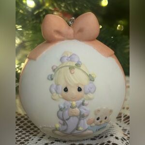 🎄🎀✨Rare Precious Moments "May Your Christmas Be Delightful" Ornament (2003)✨🎀